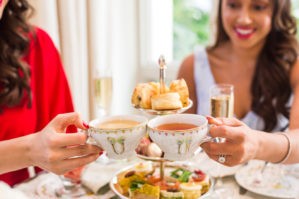 Tea Time at the Peninsula Beverly Hills Hotel by Travel + Fashion Blogger Laura Lily,