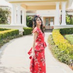 Joanna Ortiz Floral Peplum Dress