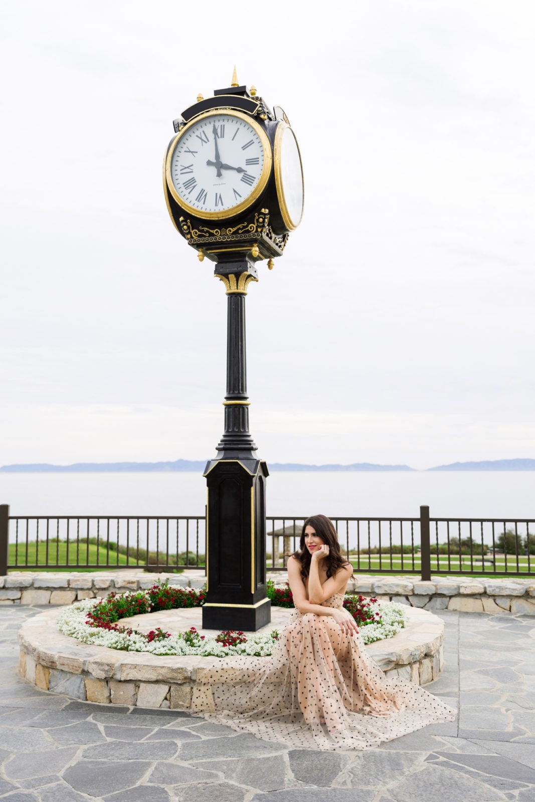 Five Things I've Learned in Two Years as a Full-Time Blogger, Nude Polka Dot Maxi Dress by Fashion Blogger Laura Lily,