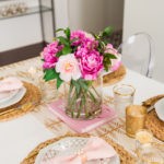 Spring Easter Table Setting