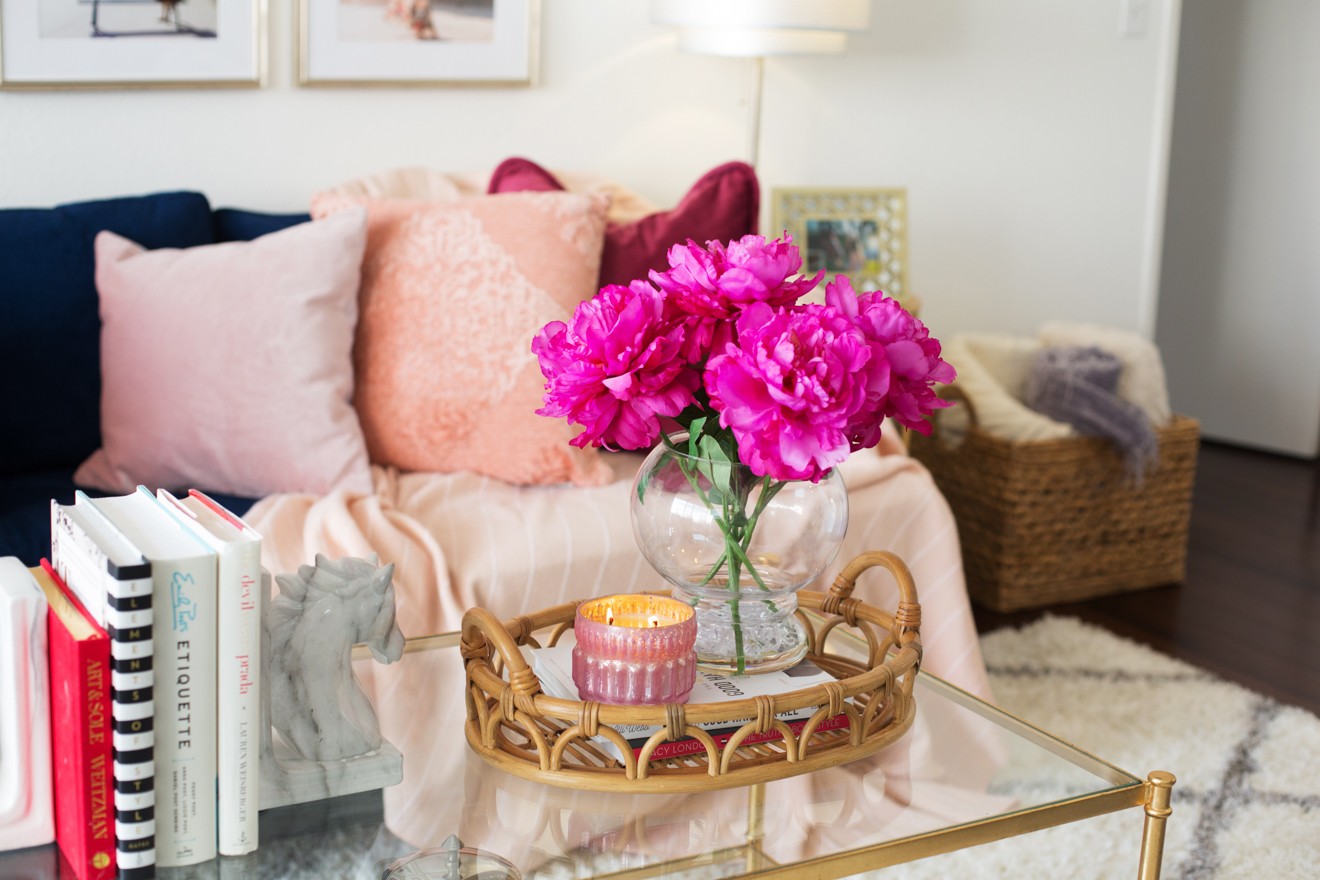 Spring Home Decor featured by top US life and style blogger Laura Lily