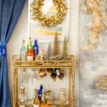 How to Decorate a Holiday Bar Cart in 5 Simple Steps