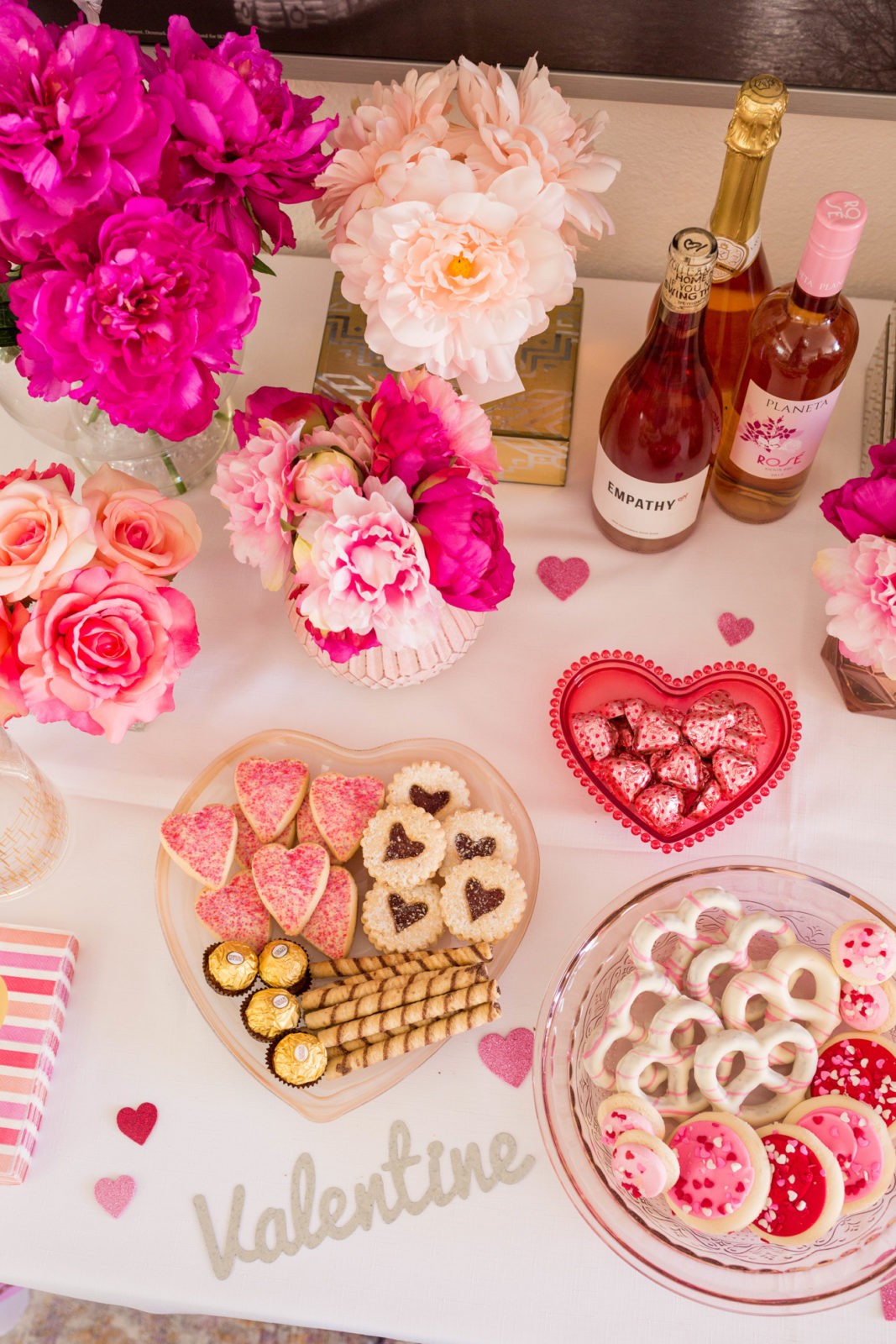 Lovely Valentine's Day Party Ideas for Adults featured by top LA lifestyle blogger, Laura Lily