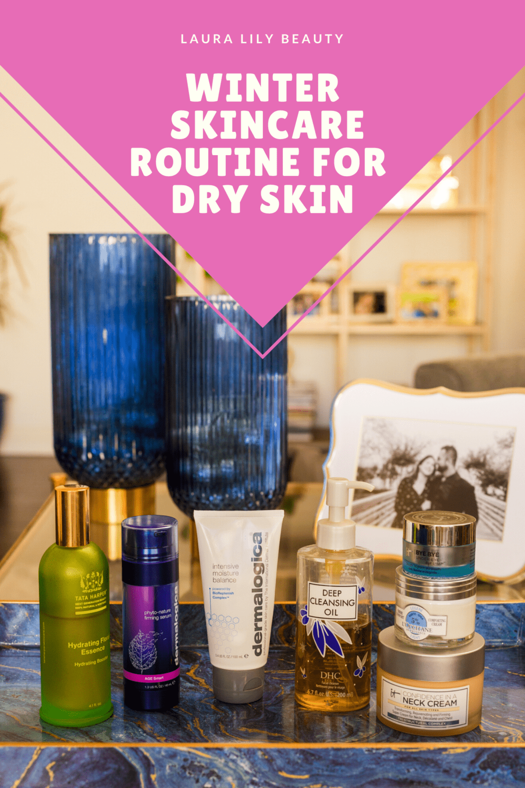 A Complete Winter Skincare Routine for Dry Skin, beauty tips featured by top LA life and style blogger, Laura Lily