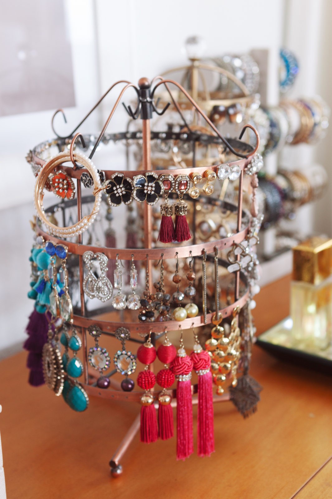 Jewelry Organization Ideas by Lifestyle Blogger Laura Lily,