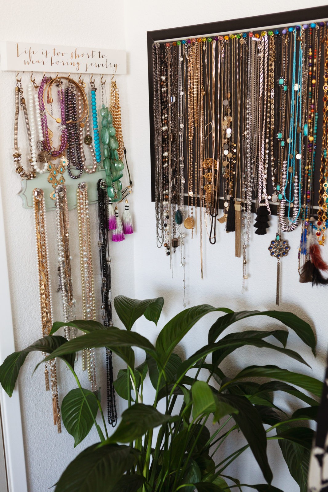 Jewelry Organization Ideas by Lifestyle Blogger Laura Lily,