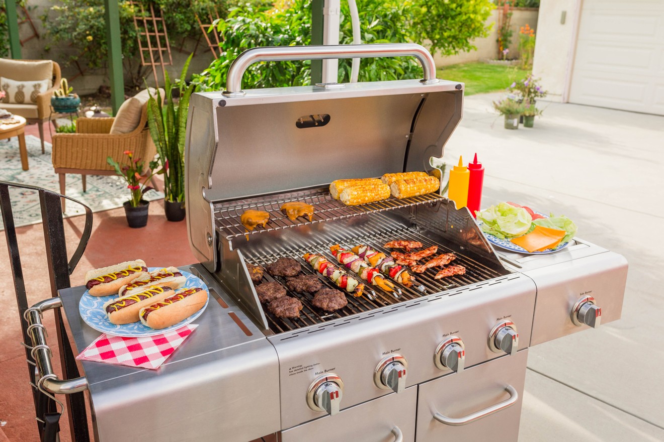 Bed Bath Beyond Gas Grill by Lifestyle Blogger Laura Lily, Grilling recipes, grill ideas, 