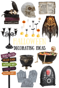 Halloween Decorating Ideas by Home Decor Blogger Laura Lily,
