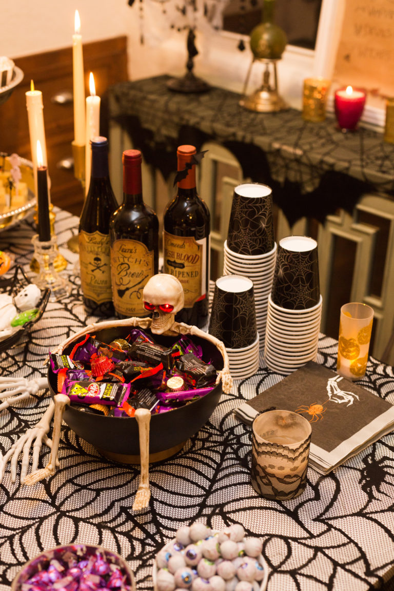 Halloween Party Food Ideas - Chic Halloween Decor - Laura Lily
