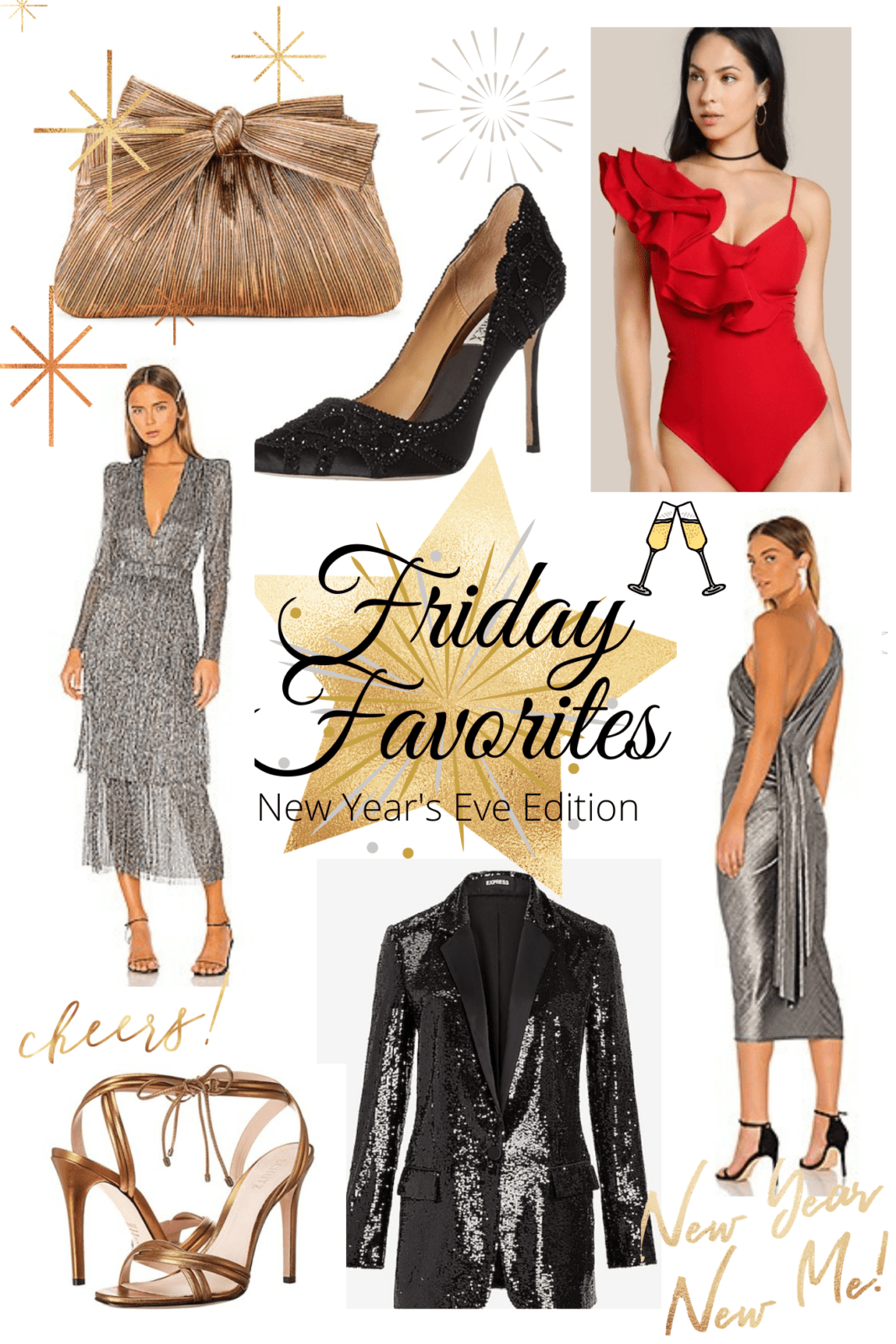 Friday Favorites New Year's Edition, New Year's Eve Outfit Ideas, New Year's Eve Outfits, New Year's Eve Dresses, Holiday Dresses