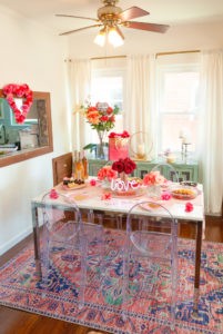 Valentine's Day Breakfast Ideas + Tablescape by Home Decor Blogger Laura Lily, Valentine's Day party ideas, Valentine's Day brunch, vday brunch, Target Opalhouse,