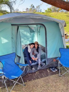 Camping in Temecula with Ride Wild and Backcountry by Travel Blogger Laura Lily, Backcountry Camping gear, Eurkea Tent, Camping in Temecula California