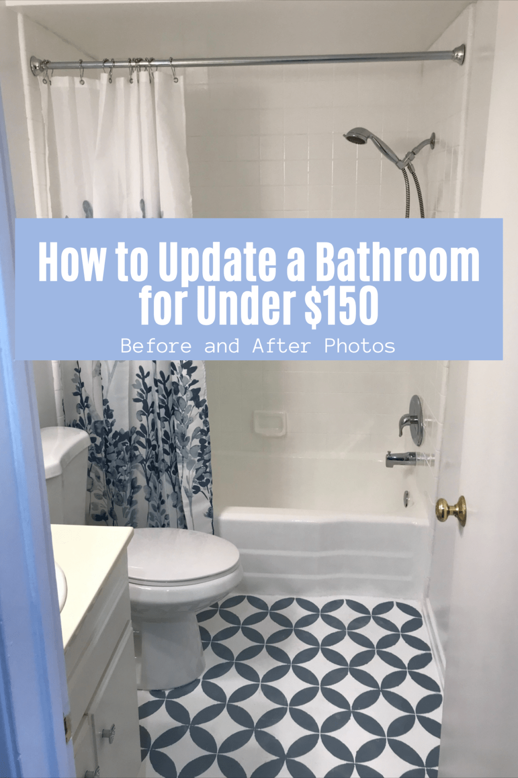 How to Update a Bathroom for Under $150