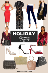 Holiday Party Outfits by Fashion Blogger Laura Lily