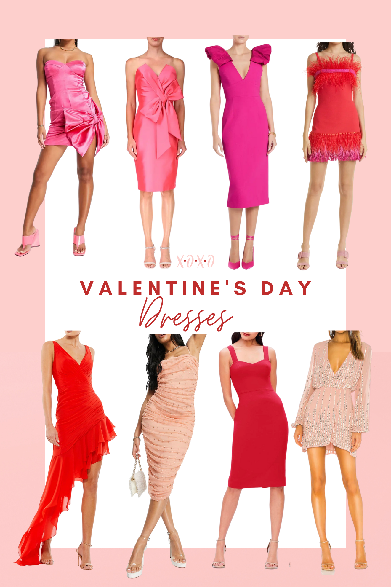 Valentine's Day Home Decor and Gift Ideas by Lifestyle Blogger Laura Lily, Valentine's Day Dresses,
