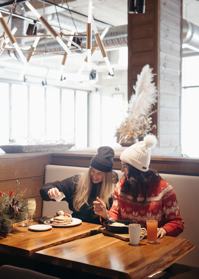 Best Place to Ski in Canada and a recap of The Josie Hotel by Travel Blogger Laura Lily, Marriott Bonvoy hotels in Canada, Rossland, British Columbia, The Velvet Restaurant & Lounge,