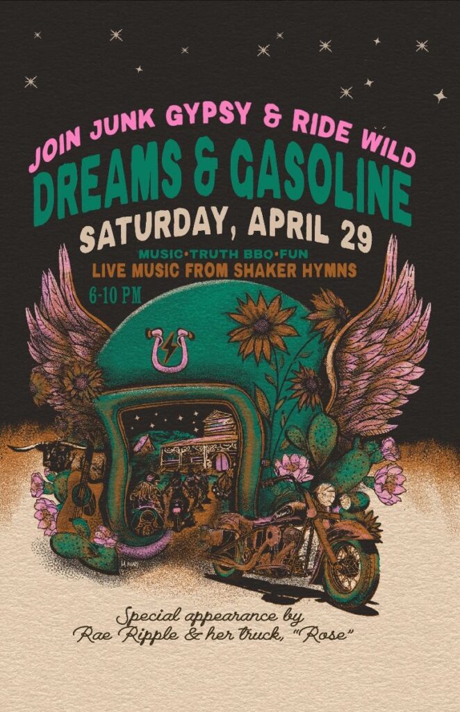 Dreams & Gasoline Junk Gypsy Ride Wild Event at the Wander Inn